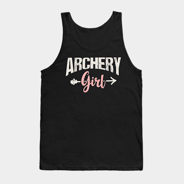 Archery Girl Tank Top by Tesszero